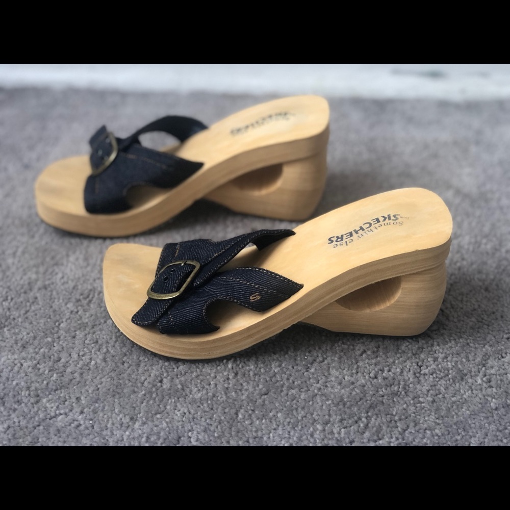 Sketchers Vintage Heel Sandals